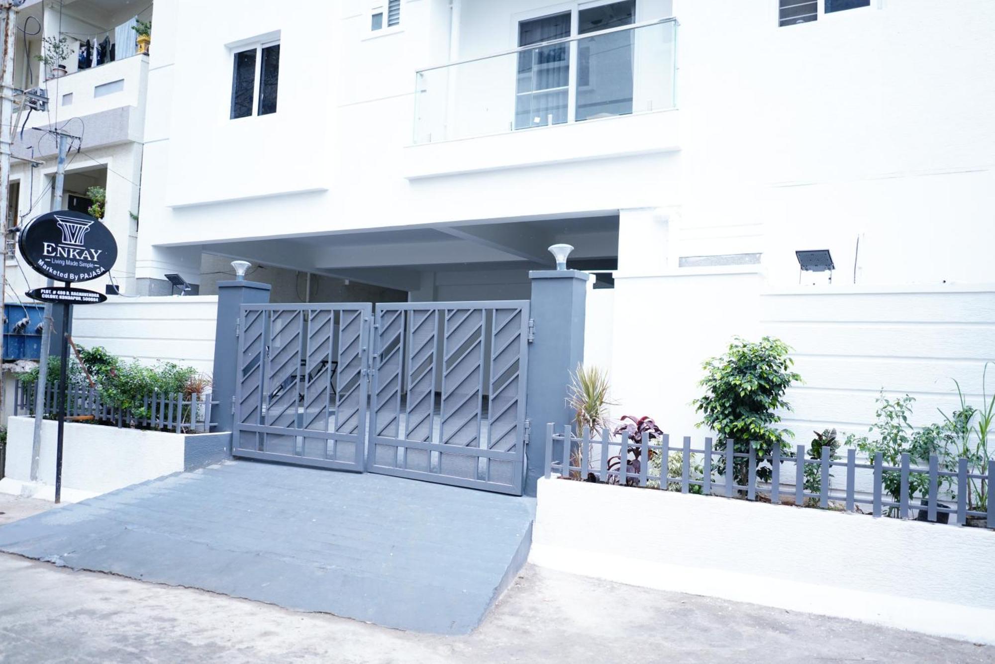 Enkay Service Apartments Kondapur  Exterior photo