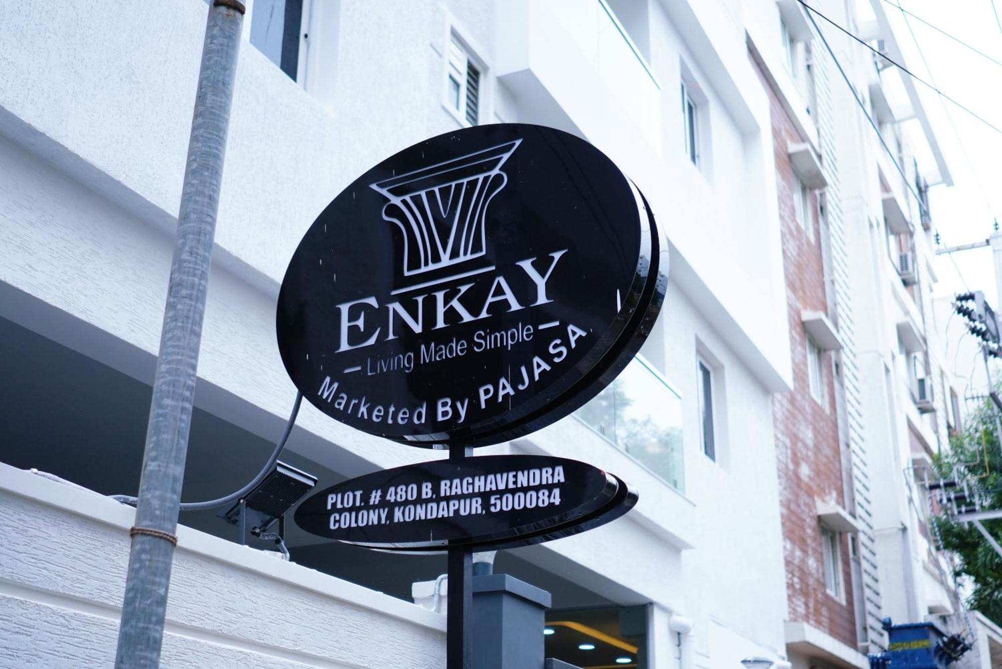 Enkay Service Apartments Kondapur  Exterior photo